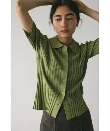 스타일믹서 하프 슬리브 드라이 니트 폴로