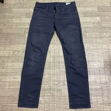 G-STAR RAW 3301 블랙 슬림 데님 청바지 30