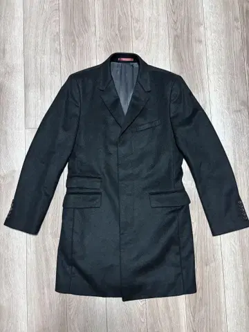 Paul Smith 폴스미스 체스터 코트/L/캐시미어 100%/블랙
