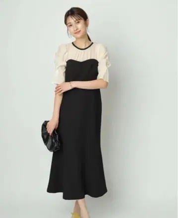 Rirandture 코르셋 도킹 원피스 S