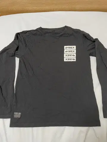 AVIREX 롱T셔츠 빈티지풍 아비렉스 M 사이즈
