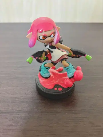 스플래툰2 amiibo 네온 핑크 걸