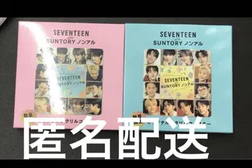 산토리 SEVENTEEN 오리지널 아크릴 코스터 2개 세트