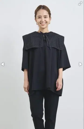 yori 요리 플로키 도트 컬러 Tee