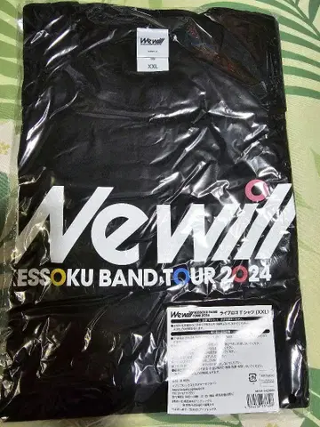 결속 밴드 라이브 투어 We will T셔츠 XXL
