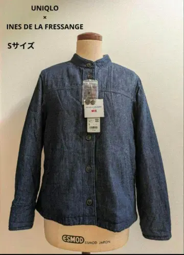 UNIQLO 데님 패디드 셔츠 자켓