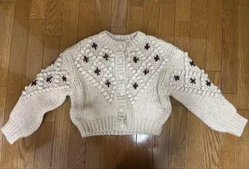 NICE CLAUP 아이보리 니트