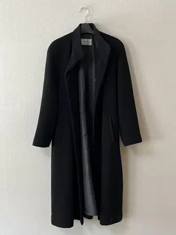 SWALLOW COAT 블랙 체스터 코트 9AR