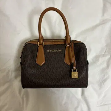 MICHAEL KORS 다크 브라운 핸드백