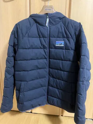 patagonia 네이비 다운 자켓 M 50주년 기념 로고