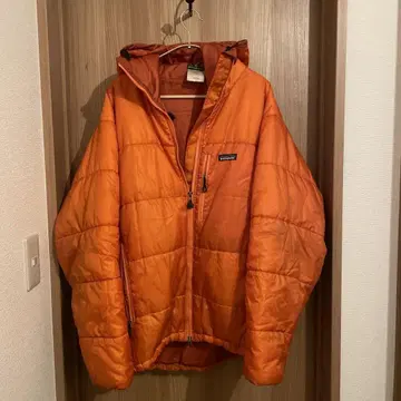 DAS 파카 Patagonia 오렌지 다운 자켓