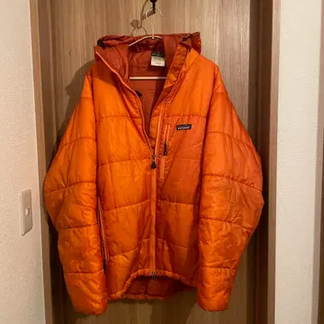 DAS 파카 Patagonia 오렌지 다운 자켓