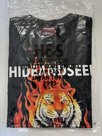 하이드 앤 시크 Tiger L/S (Front) size M 25ss