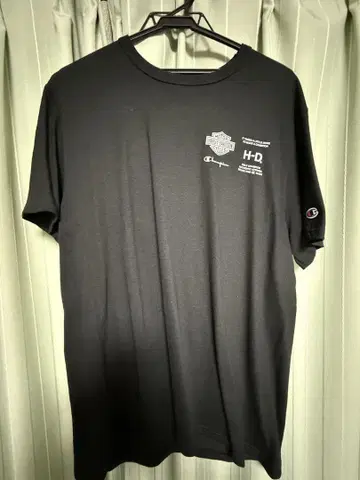 Champion Harley-Davidson T셔츠 블랙