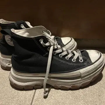 CONVERSE ALL STAR 블랙 하이컷 통굽