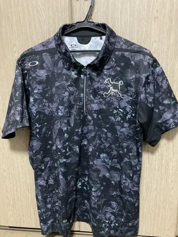Oakley 플라워 패턴 집업 셔츠