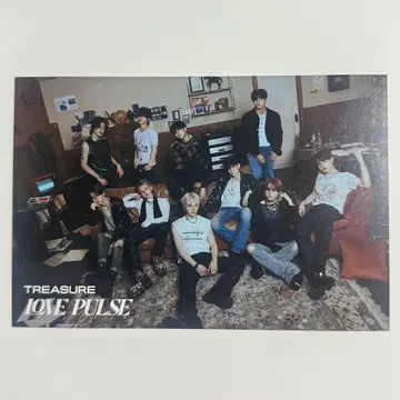 TREASURE LOVE PULSE 엽서 시리얼