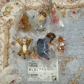 Disney Winnie the Pooh 메지루시 액세서리 6종 세트