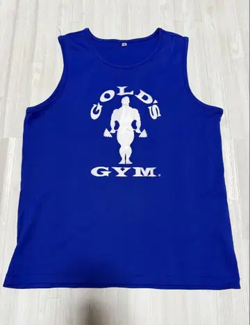 GOLD'S GYM 탱크탑 파랑 ( M )