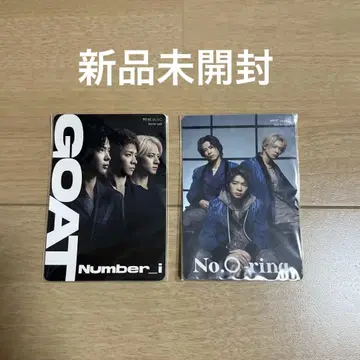 [ 미개봉 새상품 ] Number_i 스티커 GOAT No.O-ring-