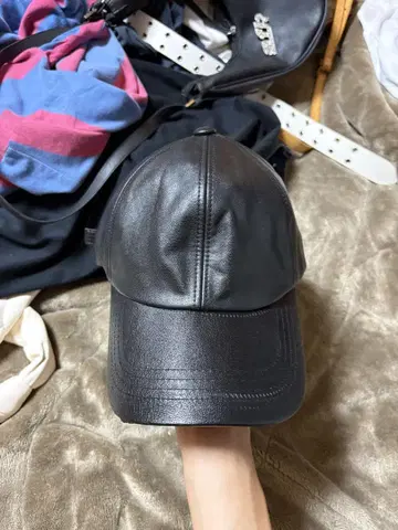 archive 00s 가죽 캡 y2k