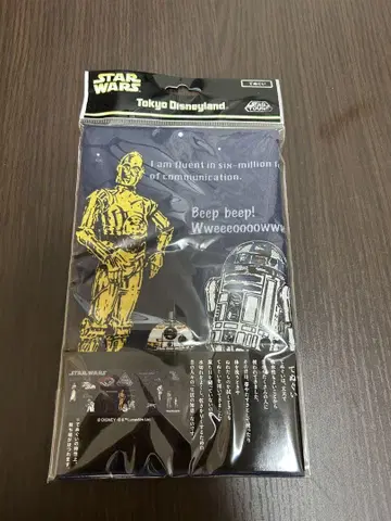 스타 워즈 손수건 C-3PO R2-D2 디즈니