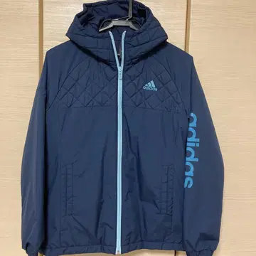 adidas 충전솜 점퍼 네이비