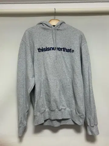 thisisneverthat 그레이 후드티 M
