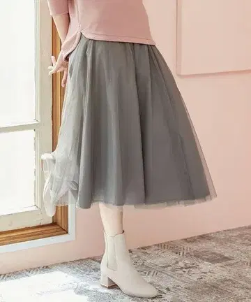any sis [세탁 가능] 플레어 리버서블 스커트 사이즈 2