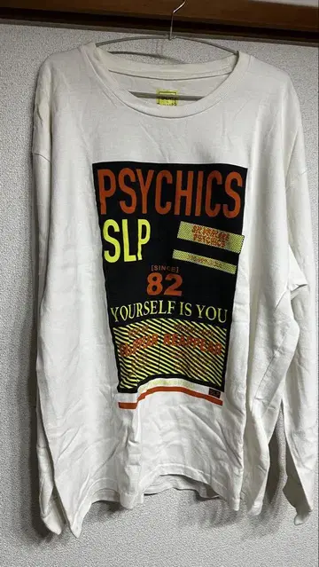 SLP 그래픽 긴팔 T셔츠 1982