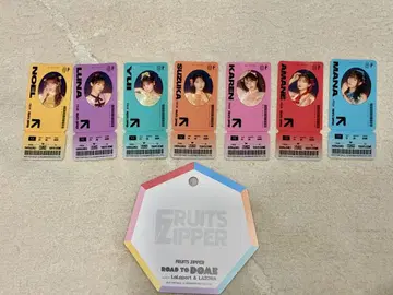 FRUITS ZIPPER 후르츠 지퍼 라라포트 스티커 컴프