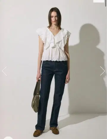 MOUSSY 다크 블루 슬림핏 데님