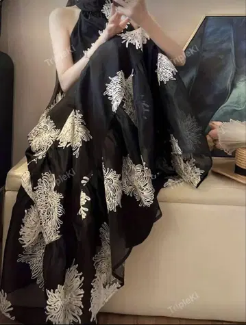shein 홀터넥 원피스