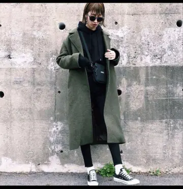 MOUSSY OVERSIZED COAT
