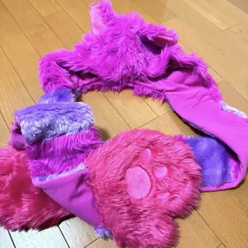 체셔 고양이 퍼 캡