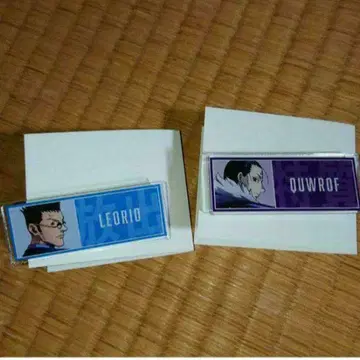 HUNTER x HUNTER59 클로로 레오리오 아크릴 명찰