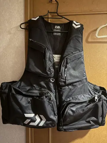 Daiwa 낚시용 조끼 사이즈 XL 블랙