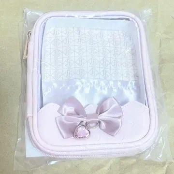 후쿠야 온라인 멀티 파우치 하트 참 핑크