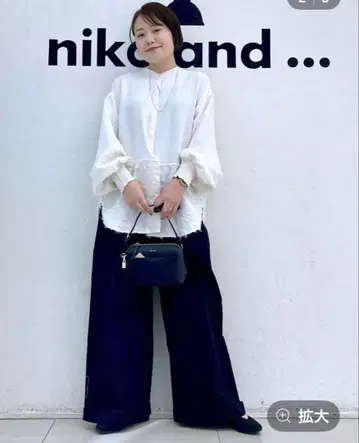 모케모케 패치워크 셔츠 niko and - 니코앤드 새상품 완판템 L
