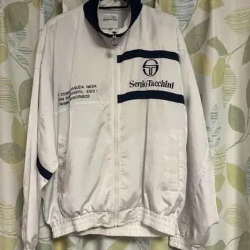Sergio Tacchini 나일론 자켓 화이트