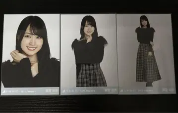 노기자카46 카키 하루카 오프숄더 니트 브로마이드 컴프