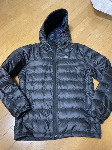 LACOSTE 블랙 다운 자켓 50/4