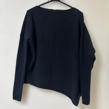 엔폴드 라이트 더블 크로스 니트 풀오버