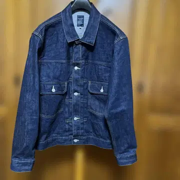 백 넘버 데님 자켓 2nd XL