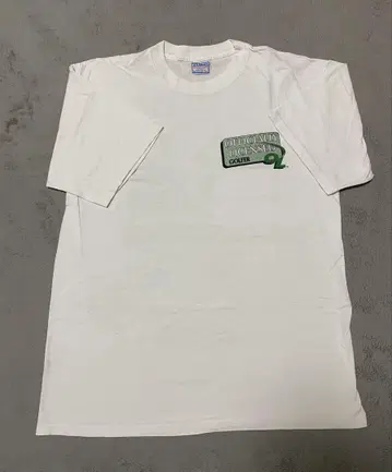 ALLSPORT 화이트 골프 라이선스 T셔츠 90s 구제 의류
