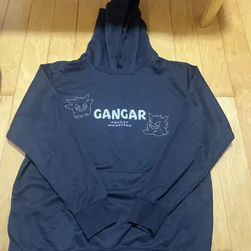 GANGAR 포켓몬 블랙 후드티 S 사이즈