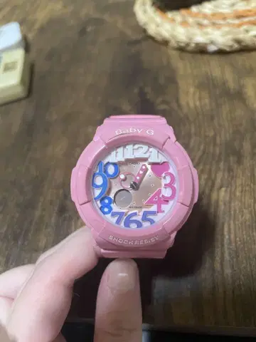 baby-G 손목시계 핑크