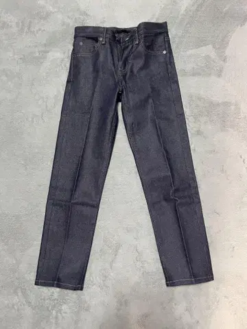 유니클로 UNIQLO 다크 블루 스트레이트 데님 27인치