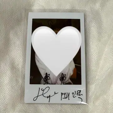 P1Harmony 인탁 사인 포함 폴라로이드 (폴라로이드)