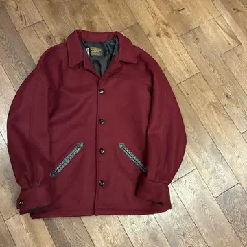 [ 새상품급 ] SKOOKUM 스쿠컴 파라오 자켓 버건디 USA제